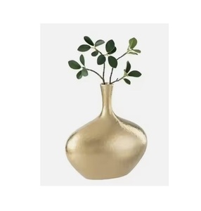 Jarrón de Metal para decoración artística, Decoración de mesa, maceta de plantas, decoración de jardinería para el hogar, jarrones de flores artesanales de Metal elegantes - Product Image 4