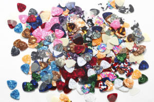 מכירה ישירה 0.71 מ "מ עובי גיטרה pletrum סיטוני צבעים חדשים צלולואיד פרקטי גיטרה - Product Image 3