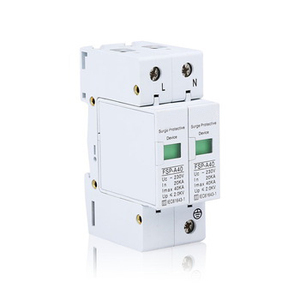 Parafoudre monophasé 2 rails DIN Max 10 kA pour protection électrique - Product Image 1