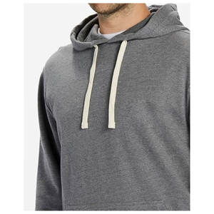 Sweat-shirt d'hiver personnalisable en polyester/coton, technique, sportif, uni, doux, léger, unisexe, en molleton français respirant - Product Image 3