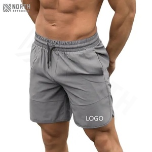 Shorts de sport pour hommes de haute qualité, séchage rapide, collants de compression personnalisés pour l'entraînement, style décontracté, écologiques, prix de gros pour hommes - Product Image 3