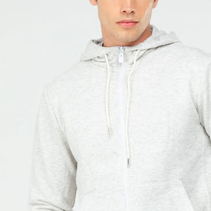 Sweats à capuche d'hiver personnalisés pour hommes Sweat-shirt à capuche en polaire avec fermeture éclair pour hommes Streetwear chaud de haute qualité à la mode décontractée pour hommes - Product Image 2