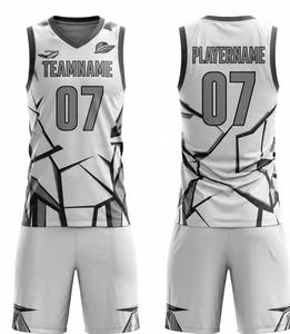 Conjunto de Uniforme de Baloncesto Personalizado, Diseño Clásico, Bordado Deportivo, Impresión por Sublimación, Malla Vintage, 2026 - Product Image 2