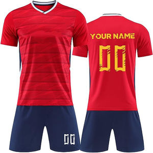 Full Custom No logo High Quality Wholesale Sublimation <b>Green</b> and <b>Black</b> Blank Soccer Uniforms Sets Men - Product Image 1
