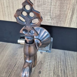 Grifo de latón con motivo otomano, combinación elegante y duradera para lavadora, Material de mango de hierro - Product Image 1