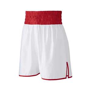 High Street Hommes Personnalisé 100% Polyester Short De Boxe Solide Taille Élastique Brodé Décoration Tricoté OEM Service - Product Image 6