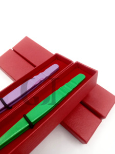 แหนบต่อขนตาปลายหยัก สแตนเลส ทนทาน ป้องกันไฟฟ้าสถิต ระดับมืออาชีพ มีตัวเลือกสีตามสั่ง รูปทรงปลาโลมา - Product Image 5