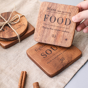 Posavasos de té de madera clásico con base dura para uso en la cocina de Isar International Mats & Pads Categoría de producto - Product Image 6