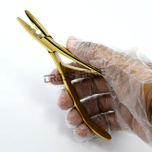 Eco-Friendly Hair Extensions <b>tools</b> for Hair Crimping and Removing Extensions Two in One With Two Whole Pliers Stainless Steel - Product Image 5