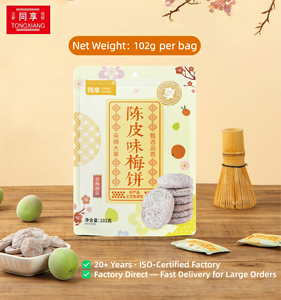 Prix direct usine, bonbons aux pruneaux aux agrumes, saveur acidulée, frais et sains, 100% naturels, fruits secs, 102g - Product Image 2