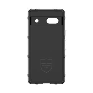 Botón de presión flexible Armadura resistente Funda protectora de TPU a prueba de golpes para Google Pixel para Apple iPhone para Samsung Galaxy - Product Image 1