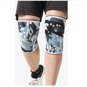 Genouillère en néoprène, soutien et soulagement du genou, compression, tension de 7mm, personnalisée - Product Image 2