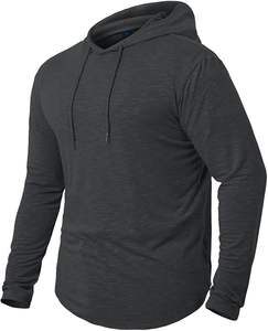 Vente en gros de vêtements de fabricants de haute qualité 100% coton Streetwear à capuche personnalisé hommes décontracté vierge avec col à capuche - Product Image 3