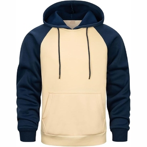 Sudadera con capucha gris canela y negra para hombre, estilo urbano, diseño personalizado. - Product Image 2
