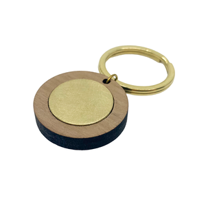 Porte-clés moderne en forme de minuterie en bon état fini avec un porte-clés en laiton de qualité d'exportation aux prix de gros - Product Image 6