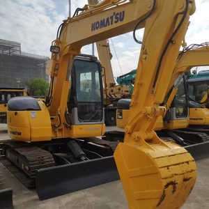 Excavadora Usada Komatsu PC78 de 8 Toneladas, Mini Excavadora Hidráulica Japonesa, Excavadora de Orugas PC78 Usada - Product Image 4