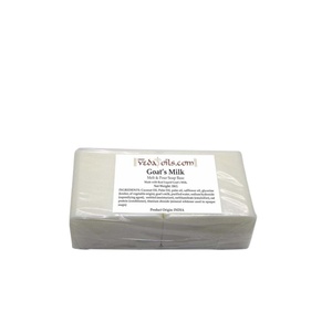 Base de jabón de leche de cabra Natural pura 100% con fragancia de coco e ingredientes a base de hierbas Precios a granel Incluye glicerina natural - Product Image 1