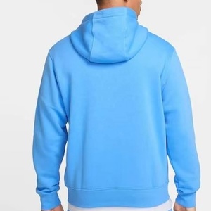 Sudadera con capucha de diseño clásico para hombre Asequible e ideal para uso diario Sudadera con capucha atlética holgada para hombre Color azul cielo - Product Image 3