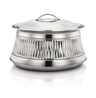 Nouvelle Arrivée - Design Arabe Moderne et Luxueux - Acier Inoxydable Isolé - Écologique - Compatible Gaz et Induction - Personnalisable - Usage Domestique et Commercial