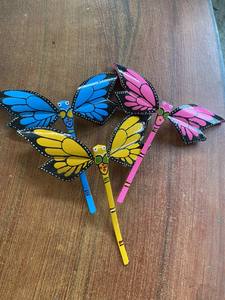 Libellule en bambou volante classique, 10 pièces, 12 pièces, 20 pièces, jouet pour enfants, 30 pièces, jouet hélice traditionnel ANGLE - Product Image 6