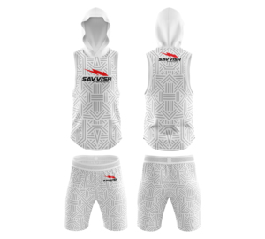 ชุดฟุตบอลธง 7 คนต่อ 7 ผ้าโพลีเอสเตอร์ 100% ระบายอากาศได้ดี แบบซับลิเมชั่น คุณภาพพรีเมียม ชุดแข่งขันทีม 7 คนต่อ 7 เสื้อ กางเกงขาสั้น - Product Image 1