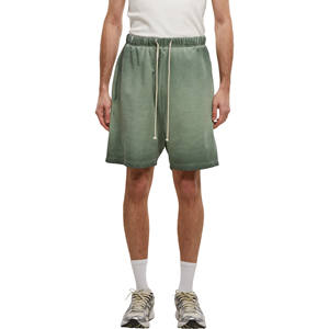 กางเกงขาสั้นผ้าคอตตอนแบบลำลองสำหรับผู้ชาย, กางเกงวอร์มผ้าฝ้าย100% เอวปานกลางระบายอากาศได้ดีทนทานผลิตในปากีสถาน - Product Image 1