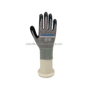 Gants de sécurité enduits de nitrile les plus vendus, gants de travail pour le confort, la douceur et la bonne respirabilité, fabriqués au Vietnam - Product Image 2