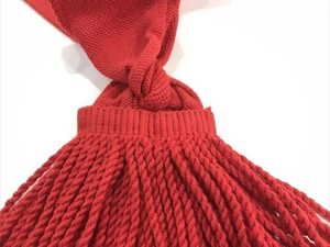 Fajas y cinturones de cintura al por mayor faja de uniforme cinturón de cintura faja de cintura roja con borlas de lingotes de oro de alta calidad - Product Image 4