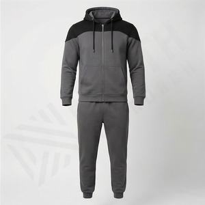 ชุดออกกำลังกายผู้ชาย สวมใส่สบาย เหมาะสำหรับวิ่ง จ๊อกกิ้ง หรือเล่นกีฬาในยิม ดีไซน์ทันสมัย น้ำหนักเบา ทนทาน ระบายอากาศได้ดี ผ้าเนื้อแน่น - Product Image 1