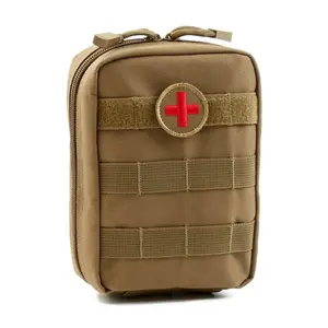 Kit di sopravvivenza da combattimento SONICE Travelling borsa di salvataggio di emergenza per cure mediche Kit di pronto soccorso tattico Molle Pouch
