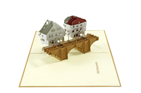 Cartes 3D Pop-Up pour Services d'Impression de Cartes de Vœux