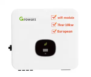 인기있는 Growatt MIN8000TL-X Wifi 기능 8kw 1 상 유럽 그리드 태양 아프리카 인버터