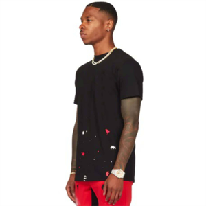 Ensemble de t-shirts évasés décontractés à la mode pour hommes tenue deux pièces pratique pour un style de vie actif en hiver - Product Image 3