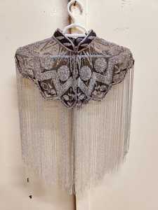 ชุดเบอร์เลสก์ประดับด้วยลูกปัดเลื่อมปักลายมุกรูปทรงตรงคอ-สำหรับงานเทศกาลในโอกาสต่างๆของสโมสร - Product Image 4