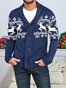 Suéteres de Invierno para Hombre, Suéteres Casuales de Navidad, Suéteres de Punto de Color, Suéter de Punto de la Mejor Calidad - Product Image 3