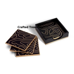Sous-verres en bois et en métal de haute qualité pour la maison et la cuisine Accessoires Sous-verres dans les produits artisanaux avec la meilleure qualité en bois - Product Image 3