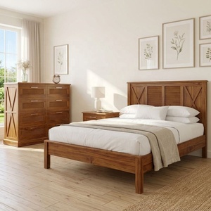 ตู้ไม้สักทันสมัยสำหรับห้องนั่งเล่น ตู้ลิ้นชักสไตล์มินิมอลอเนกประสงค์ ใช้ได้ทั้งเป็นตู้ห้องน้ำและตู้ครัว - Product Image 6