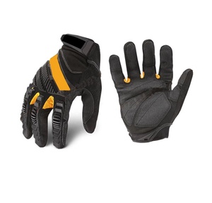 Les gants de travail en cuir synthétique offrent une protection métacarpienne étendue et une protection flexible contre les chocs des doigts - Product Image 6