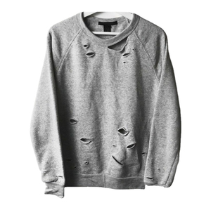 Vente en gros de sweats de haute qualité pour hommes, sweat-shirt à col rond avec logo personnalisé pour hommes et tissu personnalisé 400gsm - Product Image 1