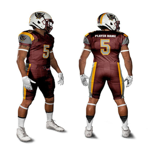 Uniformes de Fútbol Americano Personalizados de Primera Calidad, Diseño Transpirable de Secado Rápido, MOQ Bajo, Nueva Llegada - Product Image 3