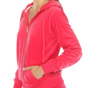 Survêtements en velours personnalisés pour femmes Casual XL Size Velour Fabric Sweatsuits Low quantité minimale de commande 2-Piece Winter Collection 2026 - Product Image 4