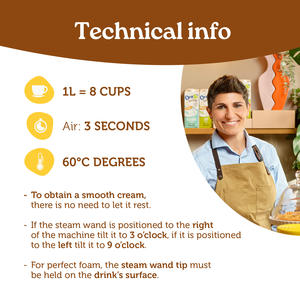 เครื่องดื่มกล้วยออร่าซี บาริสต้า พืชผล สำหรับมืออาชีพ 1 ลิตร 12 ยูนิต อายุการเก็บรักษา 360 วัน - Product Image 4