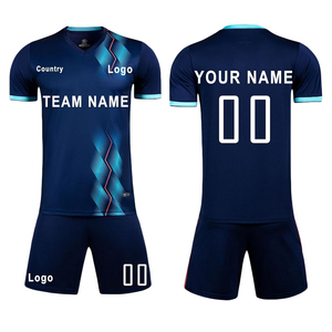 Personalizado Niños Adultos Camisetas de fútbol Nombre Número Equipo Logo-Camisetas de fútbol para los hombres Niños Conjunto de uniforme de fútbol - Product Image 4