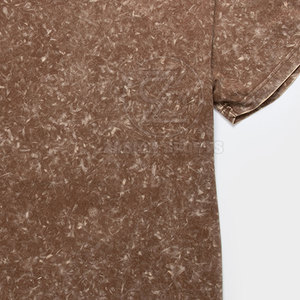 เสื้อยืดผู้ชายแบบย้อมสีเอซิด พิมพ์โลโก้ตามสั่ง ขายส่ง ผลิตจากผ้าฝ้าย 100% เป็นมิตรต่อสิ่งแวดล้อม แห้งเร็ว สวมใส่สบาย - Product Image 6