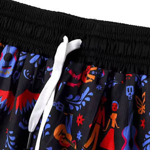 กางเกงขาสั้นวิ่งออกกำลังกายสำหรับผู้ชายกางเกงผ้าฝ้ายลายพิมพ์ซับลิเมตสั้นสำหรับฤดูร้อน2024 - Product Image 5