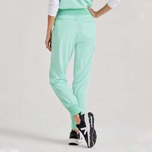 Vêtements d'infirmière en gros, ensembles d'uniformes, pantalons de jogging, uniformes d'hôpital, vêtements d'infirmière pour femmes, col en V, pantalons de jogging avec logo, combinaisons médicales - Product Image 5