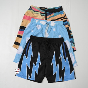 Short de sublimation en polyester 100% pour hommes confortable imprimé ne design court en gros qualité supérieure - Product Image 3