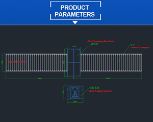 Panneaux de sol alvéolaires SIPS 2.1 Spc, panneaux sandwich en bois PVC, poutres collées et planches de <span class=keywords><strong>parquet</strong></span>, machine à coller CNC SEALANT - Product Image 2