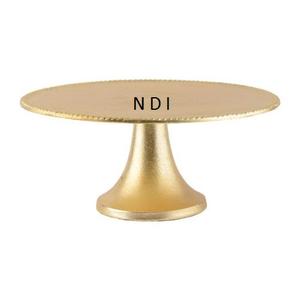 Vaisselle de table pour fêtes de mariage et d'anniversaire Décoration de gâteau Support de gâteau en métal Serveur de tasse à gâteau Support pliant à 2 niveaux - Product Image 5