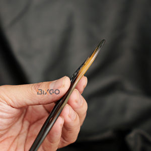 Haute qualité Vietnam gros papillon outil de coiffure corne de buffle naturelle accessoires de mode pour femmes - Product Image 3